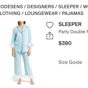 Sleeper Party Double Feather Pajama Set